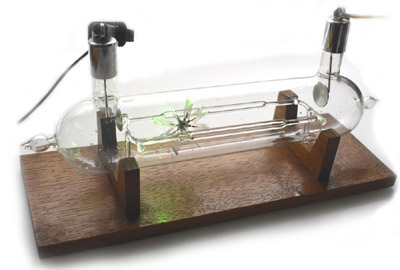 Crookes railway tube or Paddle wheel